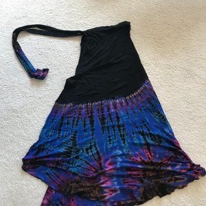 Tie-Dye Maxi Skirt